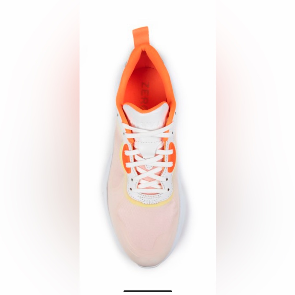 Women’s Cole Haan white/orange Zerogrand Radiant Sneakers